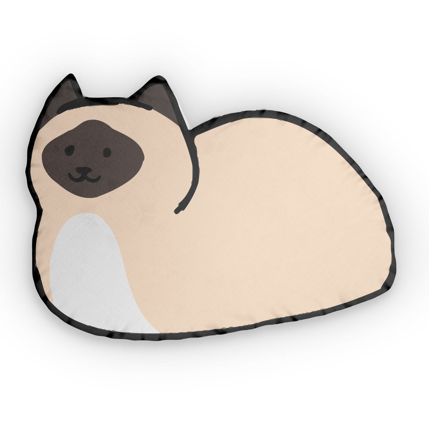 Siamese Cat Loaf Shaped Pillows