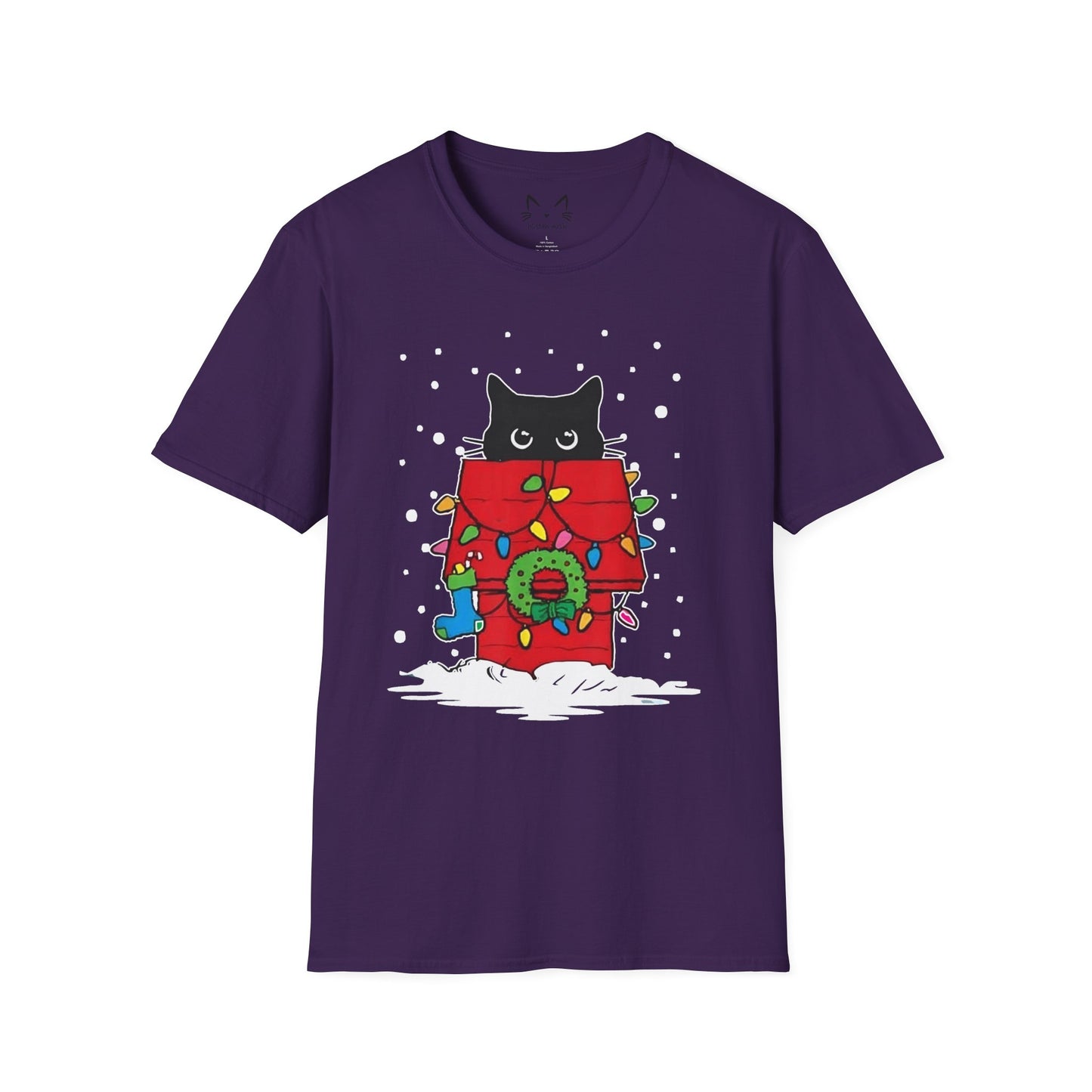 Cat Christmas T-shirt