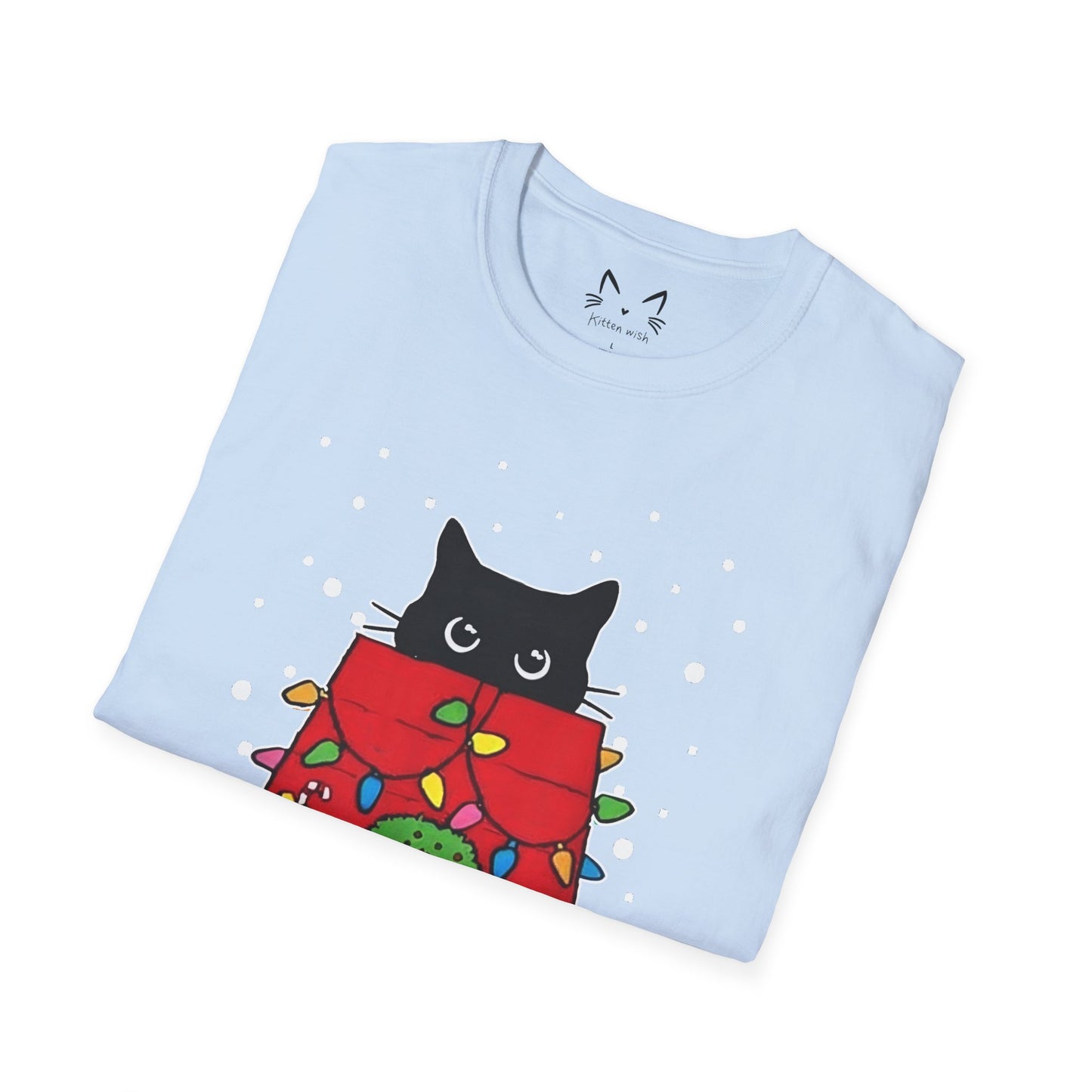 Cat Christmas T-shirt