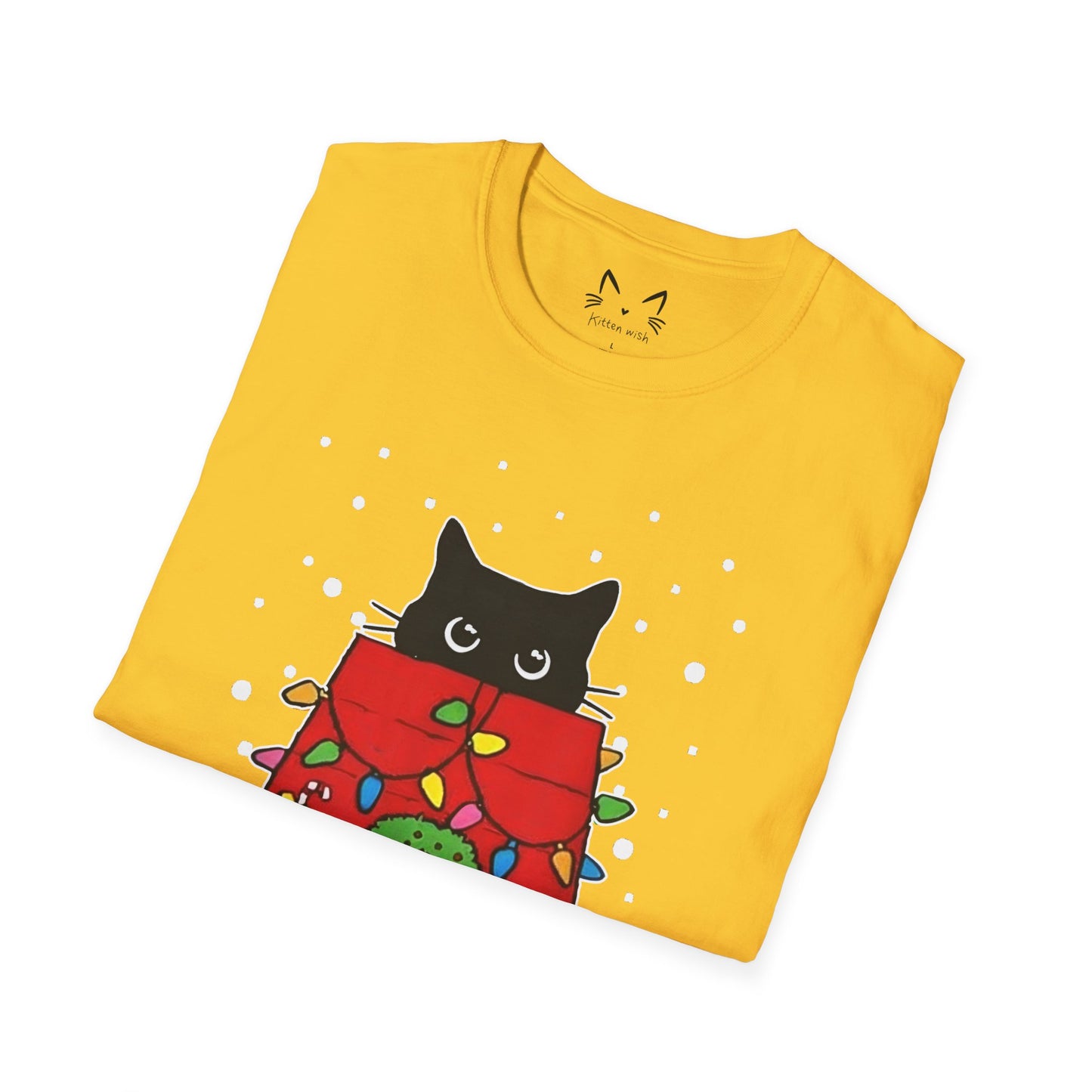 Cat Christmas T-shirt