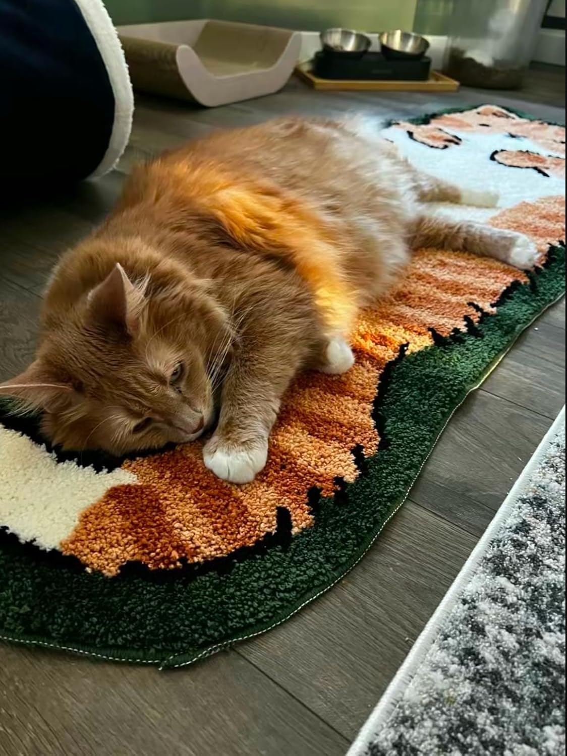 Cute Cat Tufted Rug