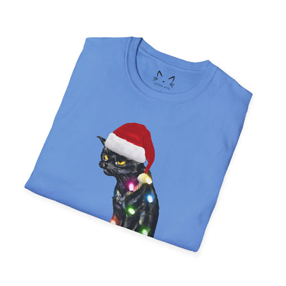 Merry Kissmyass Cat T-shirt