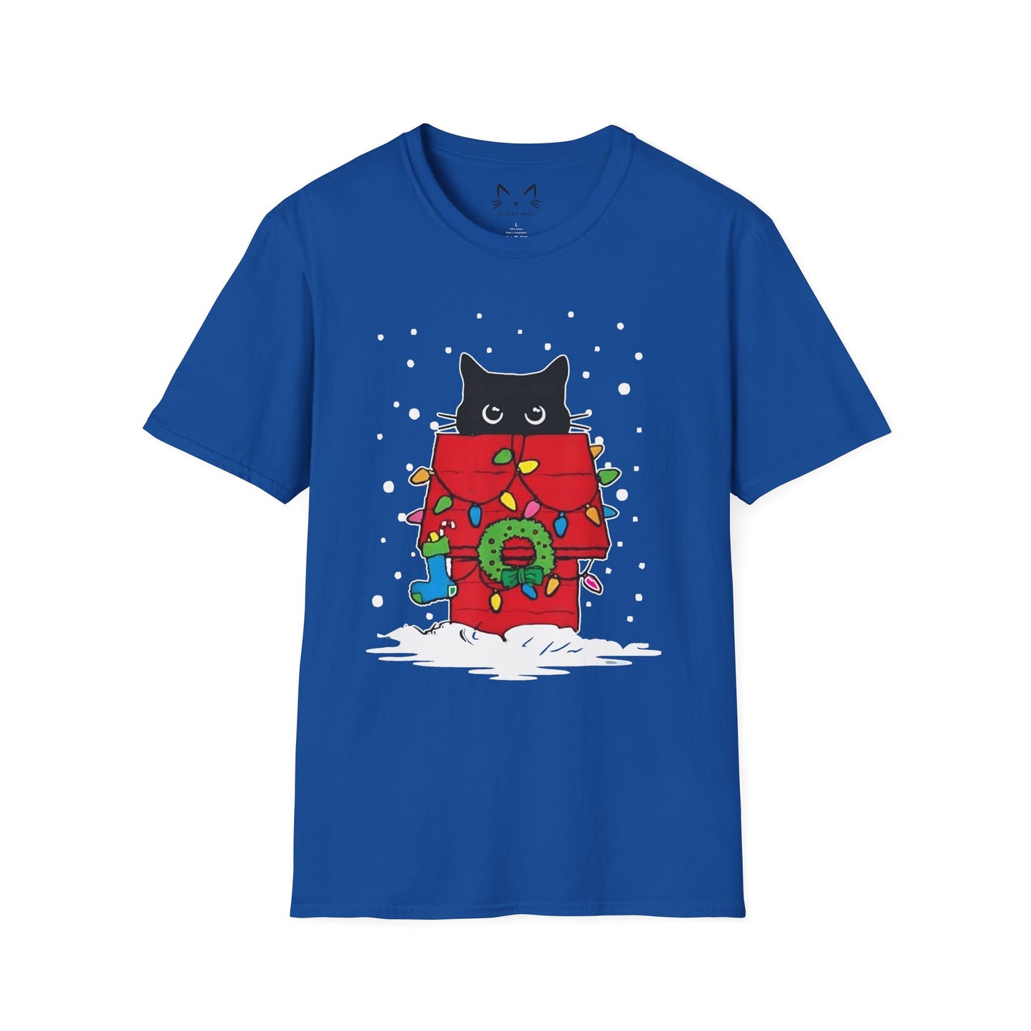 Cat Christmas T-shirt