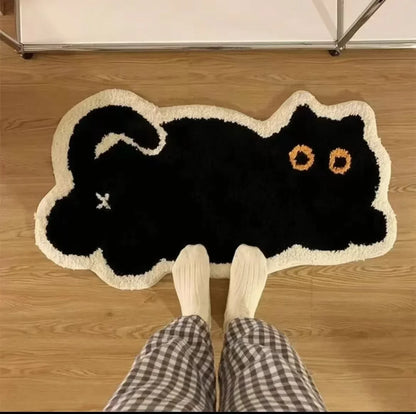 Cute Cat Tufted Rug