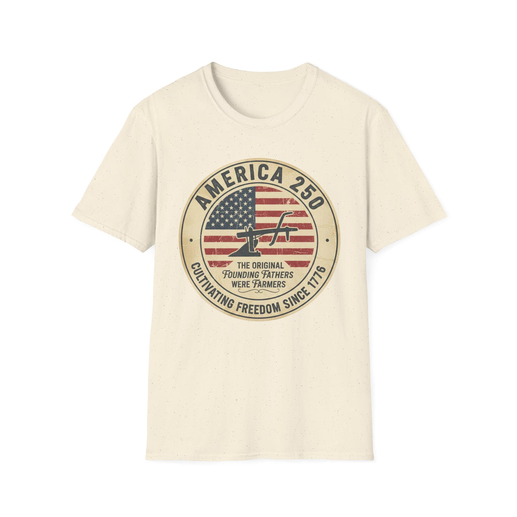 America 250 Cultivating Freedom Since 1776 Softstyle T-Shirt