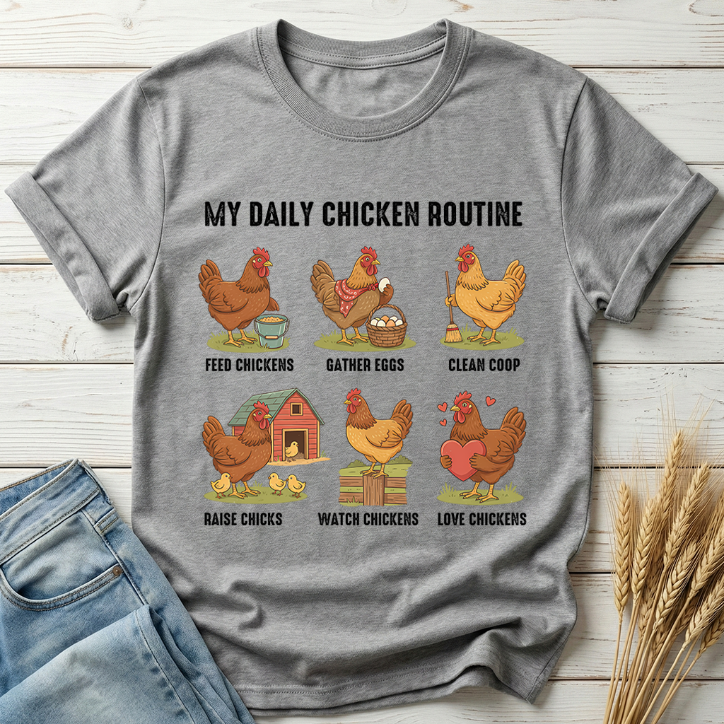 My Daily Chicken Routine Classic Tee