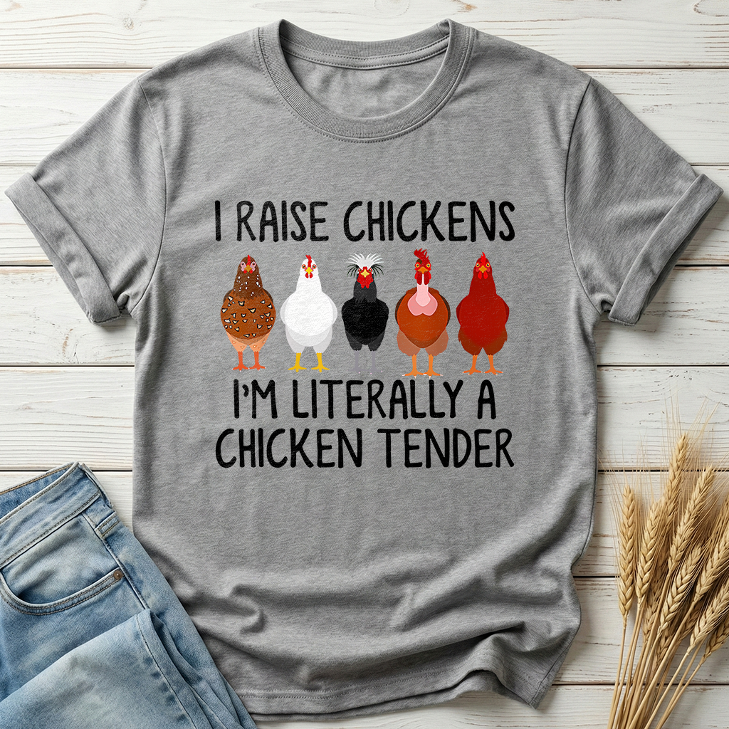I Raise Chickens I'm Literally A Chicken Tender Classic Tee