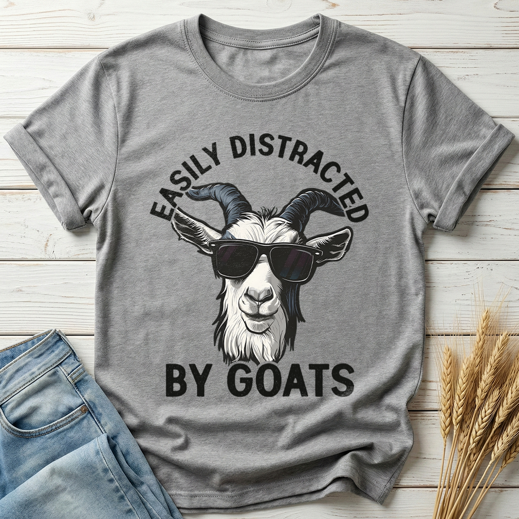 Easily Distracted By Goats Classic Tee