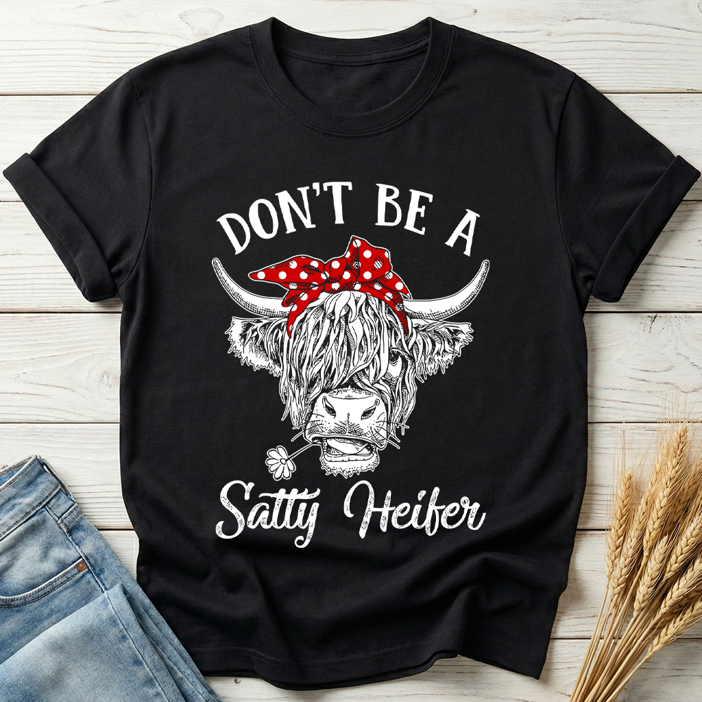 Don't Be A Salty Heifer Classic Tee