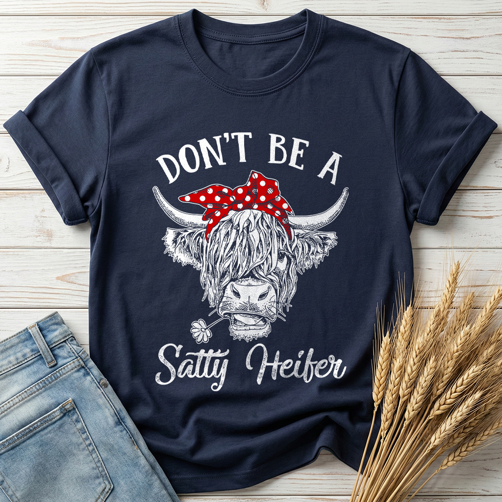 Don't Be A Salty Heifer Classic Tee