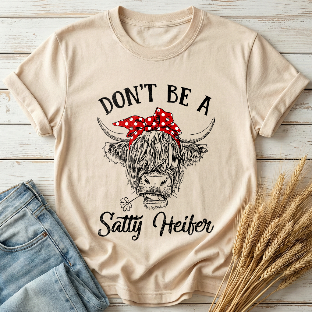 Don't Be A Salty Heifer Classic Tee