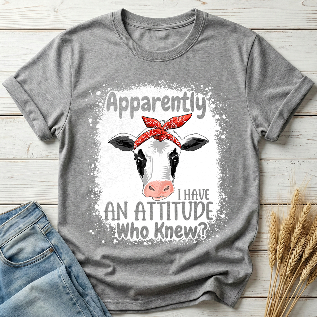 Apparently I Have An Attitude Classic Tee