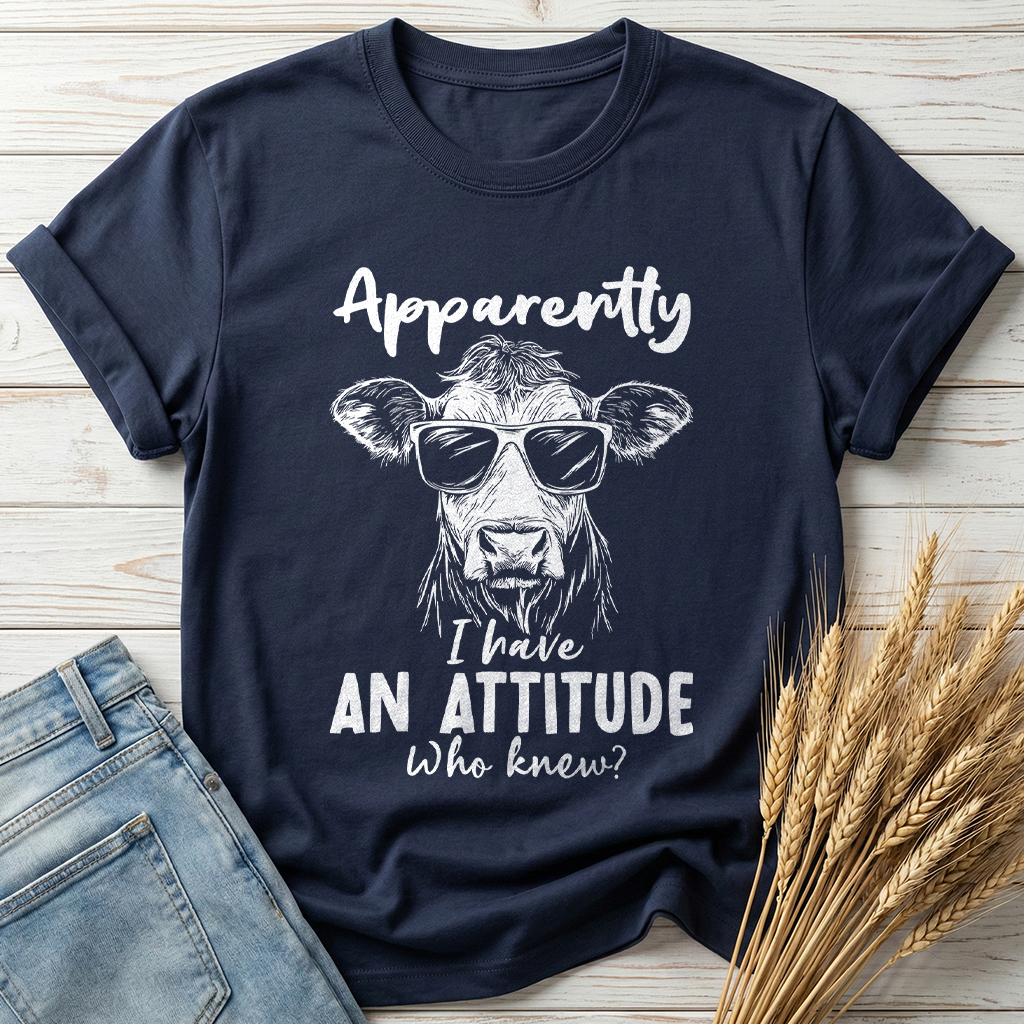 Apparently I Have An Attitude Classic Tee