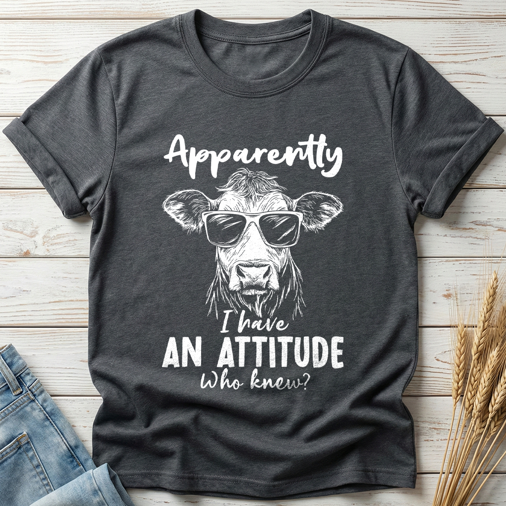 Apparently I Have An Attitude Classic Tee