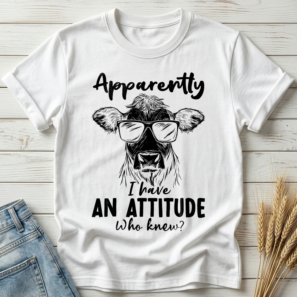 Apparently I Have An Attitude Classic Tee