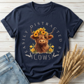 Easily Distracted By Cows Classic Tee