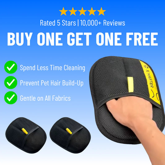 🎁 Pet Hair Removal Glove with Dual-Sided Electrostatic Bristles (100% off)
