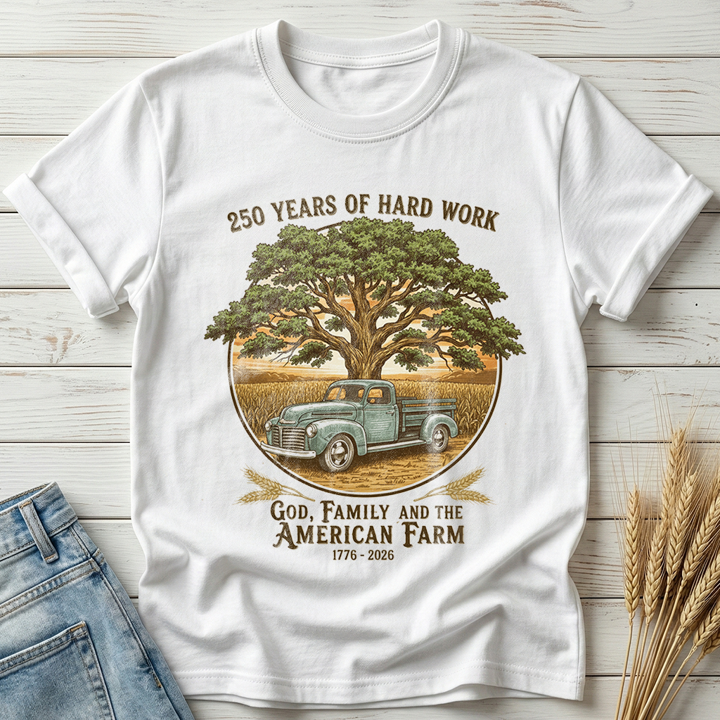 America250 Hard Work Classic Tee